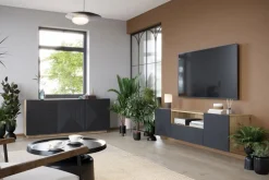 Bogart Szafki Rtv*ASHA RTV 167 2D1SZ - rivier stone / artisan / wisząca