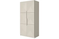 Bogart Szafy*ASHA SZAFA 100 2D - cashmere / uchwyty cashmere / cokół