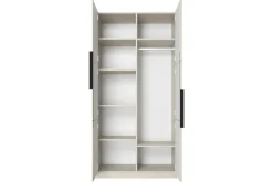 Bogart Szafy*ASHA SZAFA 100 2D - cashmere / czarne uchwyty / cokół