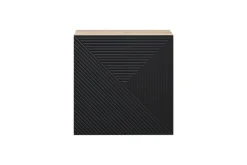 Bogart Szafki I Regały*ASHA SZAFKA WISZĄCA 40 1D - czarny mat / artisan