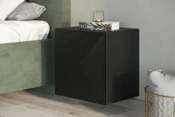 Bogart Szafki I Regały*ASHA SZAFKA WISZĄCA 40 1D - czarny mat