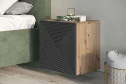 Bogart Szafki I Regały*ASHA SZAFKA WISZĄCA 40 1D - rivier stone / artisan