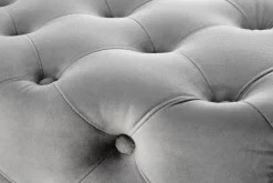 Halmar Fotele*ATHENA ławka popielaty / złoty (1p=1szt)1 sztuka