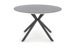 Halmar Stoły*AVELAR blat - czarny / biały, stelaż - czarny (2p=1szt)1 sztuka