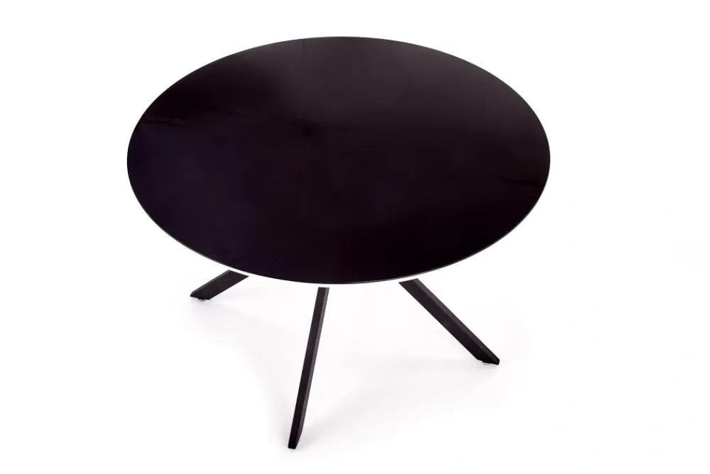 Halmar Stoły*AVELAR blat - czarny / biały, stelaż - czarny (2p=1szt)1 sztuka