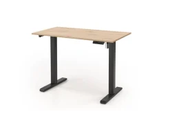 Halmar Biurka*B53 biurko biurko z funkcją regulacji wysokości, dąb artisan / czarny (2p=1szt)1 sztuka
