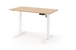 Halmar Biurka*B53 biurko biurko z funkcją regulacji wysokości, dąb artisan / biały (2p=1szt)1 sztuka