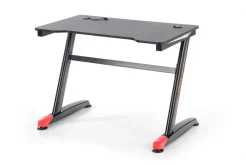 Halmar Biurka*B40 biurko gamingowe czarny / czerwony (1p=1szt)1 sztuka