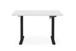 Halmar Biurka*B54 biurko z funkcją regulacji wysokości, blat - biały, stelaż - czarny (2p=1szt)1 sztuka