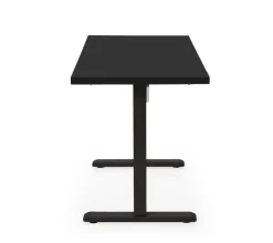 Halmar Biurka*B54 biurko z funkcją regulacji wysokości, blat - czarny, stelaż - czarny (2p=1szt)1 sztuka