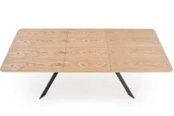 Halmar Stoły*BACARDI stół rozkładany dąb naturalny / czarny (2p=1szt)1 sztuka