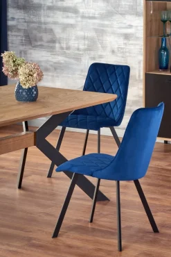 Halmar Stoły*BACARDI stół rozkładany dąb naturalny / czarny (2p=1szt)1 sztuka