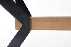 Halmar Stoły*BACARDI stół rozkładany dąb naturalny / czarny (2p=1szt)1 sztuka