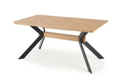 Halmar Stoły*BACARDI stół rozkładany dąb naturalny / czarny (2p=1szt)1 sztuka