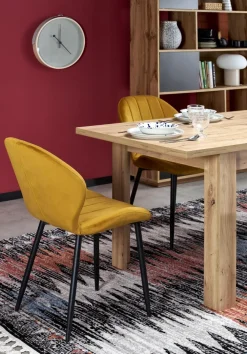 Halmar Stoły*BAGIO stół rozkładany 120-160/80 cm dąb artisan/dąb artisan (1p=1szt)1 sztuka