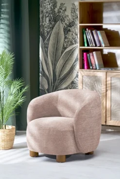 Halmar Fotele*BAKER fotel wypoczynkowy beżowy (1p=1szt)1 sztuka