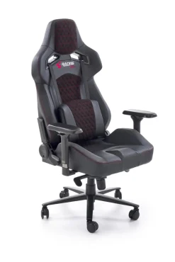 Halmar Fotele*BALDUR fotel gabinetowy c.popielaty / czarny1 sztuka