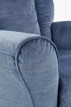 Halmar Fotele*BARD fotel wypoczynkowy ciemny niebieski1 sztuka