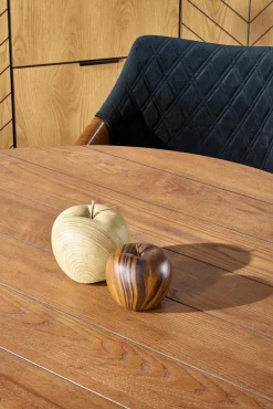 Halmar Stoły*BARRY stół okrągły, blat - orzechowy, nogi - czarny (1p=1szt)1 sztuka