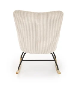 Halmar Fotele*BELMIRO fotel wypoczynkowy z funkcją kołyski, kremowy (1p=1szt)1 sztuka