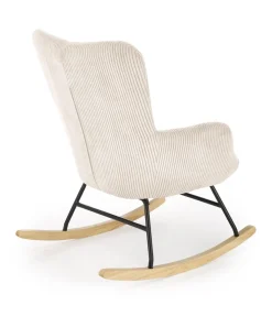 Halmar Fotele*BELMIRO fotel wypoczynkowy z funkcją kołyski, kremowy (1p=1szt)1 sztuka