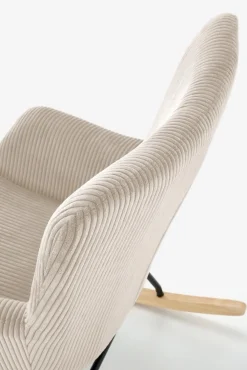 Halmar Fotele*BELMIRO fotel wypoczynkowy z funkcją kołyski, kremowy (1p=1szt)1 sztuka