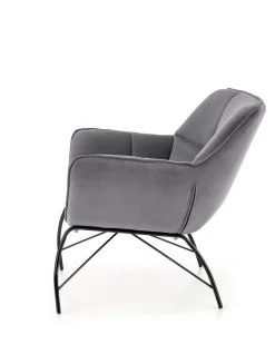 Halmar Fotele*BELTON fotel wypoczynkowy popielaty (1p=1szt)1 sztuka