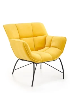 Halmar Fotele*BELTON fotel wypoczynkowy żółty (1p=1szt)1 sztuka