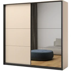 Lenart Szafy Do Przedpokoju|Szafy Do Pokoju Młodzieżowego*Beżowa szafa do sypialni ENNA Szafa EN-01 beż piaskowy