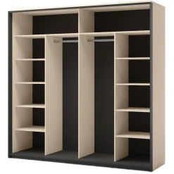 Lenart Szafy Do Przedpokoju|Szafy Do Pokoju Młodzieżowego*Beżowa szafa do sypialni ENNA Szafa EN-01 beż piaskowy