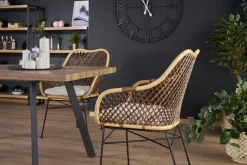 Halmar Stoły*BERLIN stół rozkładany 140-180 cm, blat - orzechowy, stelaż - czarny (2p=1szt)1 sztuka