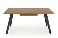 Halmar Stoły*BERLIN stół rozkładany 140-180 cm, blat - orzechowy, stelaż - czarny (2p=1szt)1 sztuka