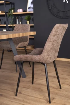 Halmar Stoły*BERLIN stół rozkładany 140-180 cm, blat - orzechowy, stelaż - czarny (2p=1szt)1 sztuka