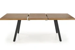 Halmar Stoły*BERLIN stół rozkładany 160/220 cm, blat - orzechowy, stelaż - czarny (1p=1szt)1 sztuka