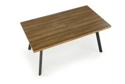 Halmar Stoły*BERLIN stół rozkładany 160/220 cm, blat - orzechowy, stelaż - czarny (1p=1szt)1 sztuka