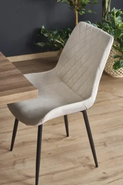 Halmar Stoły*BERLIN stół rozkładany 160/220 cm, blat - orzechowy, stelaż - czarny (1p=1szt)1 sztuka