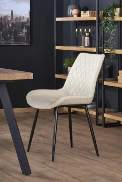 Halmar Stoły*BERLIN stół rozkładany 160/220 cm, blat - orzechowy, stelaż - czarny (1p=1szt)1 sztuka