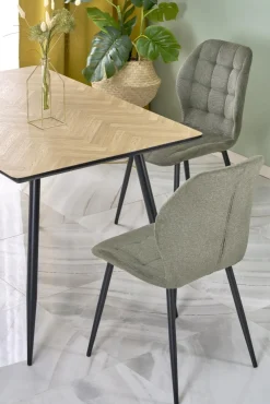 Halmar Stoły*BERTO stół blat - naturalny, noga - czarny (2p=1szt)1 sztuka