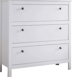 Dzieci Mebelbos Komody Do Przedpokoju|Komody Młodzieżowe*Biała komoda skandynawska Ole 3s
