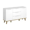 Mebelbos Komody*Biała komoda z szufladami i drzwiami 2D3S Neptun