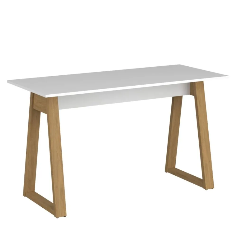 Mebelbos Biurka Do Biura|Biurka Do Pokoju Młodzieżowego*Biały blat biurka Neptun