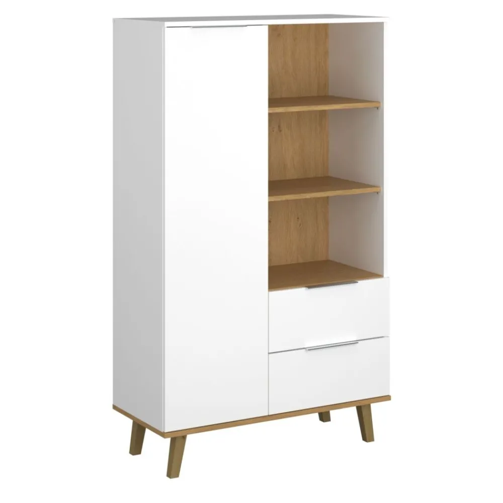 Mebelbos Szafki I Regały*Biały regał otwarty Neptun