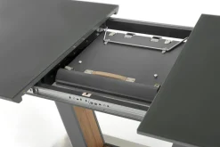 Halmar Stoły*BILOTTI stół rozkładany antracytowy mat / orzech (3p=1szt)1 sztuka