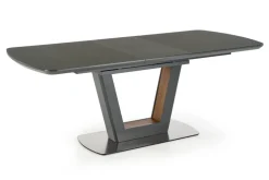 Halmar Stoły*BILOTTI stół rozkładany antracytowy mat / orzech (3p=1szt)1 sztuka