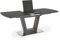 Halmar Stoły*BILOTTI stół rozkładany antracytowy mat / orzech (3p=1szt)1 sztuka