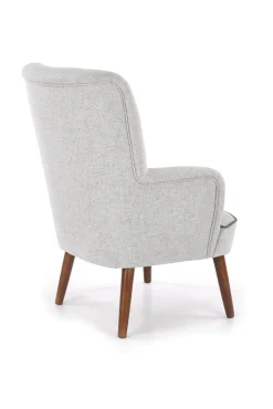 Halmar Fotele*BISHOP fotel wypoczynkowy jasny popiel1 sztuka