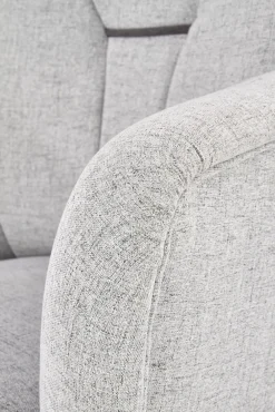 Halmar Fotele*BISHOP fotel wypoczynkowy jasny popiel1 sztuka