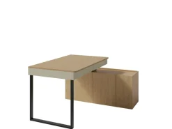 Meblar Biurka Do Biura|Biurka Do Pokoju Młodzieżowego*Biurko z komodą do pokoju 130 cm Luca LC10 eukaliptus