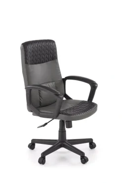 Halmar Fotele*BJORN fotel obrotowy czarno-popielaty1 sztuka