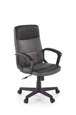 Halmar Fotele*BJORN fotel obrotowy czarno-popielaty1 sztuka